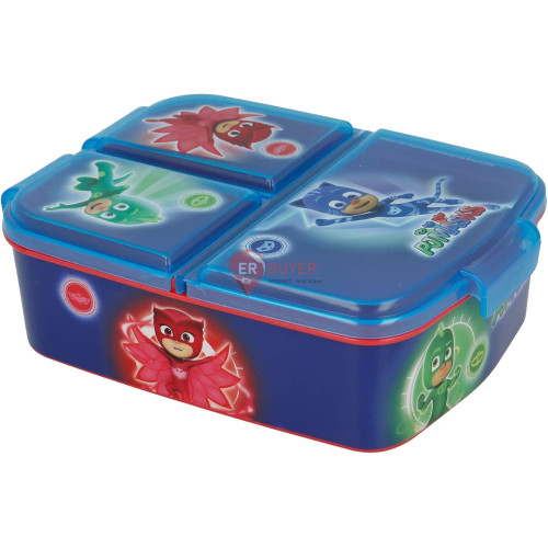 Ланч-бокс на 3 отделения Stor PJ Masks (01922)