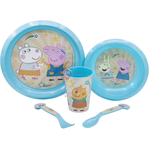 Набор посуды детский 5 предметов Stor Peppa Pig (52815)