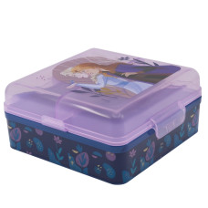 Ланч-бокс квадратный на 3 отделения Stor Frozen (74293)