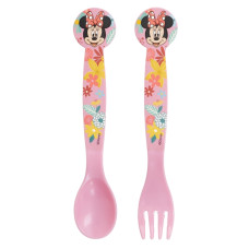Детский набор столовых приборов 2 предмета Stor Minnie Mouse (74417)