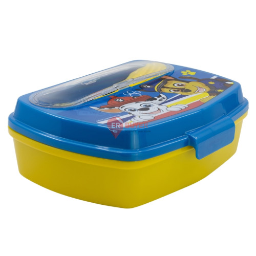 Ланч-бокс детский с ложкой и вилкой Stor Paw Patrol (74609)