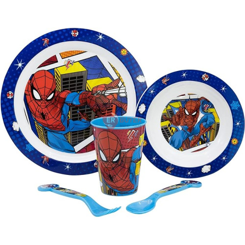 Набор посуды детский 5 предметов Stor Spider-Man (74750)