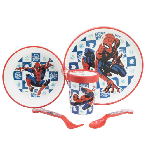 Набор посуды детский 5 предметов Stor Spider-Man (74785)