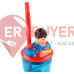 Стакан для детей с трубочкой 360 мл Stor Superman (93058)