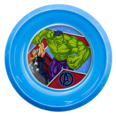 Тарелка детская пластиковая 16,7х16,7х3,3 см Stor Avengers (74111)