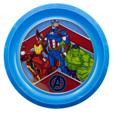 Тарелка детская пластиковая 21,5х21,5х1,9 см Stor Avengers (74112)