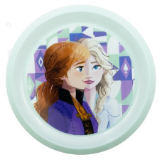 Тарелка детская пластиковая 21,5х21,5х1,9 см Stor Frozen (74212)
