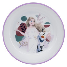 Детская пластиковая миска ‎14x14x4,6 см Stor Frozen (74291)