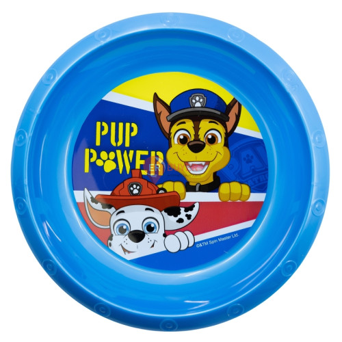 Тарілка дитяча пластикова 16,7х16,7х3,3 см Stor Paw Patrol (74611)