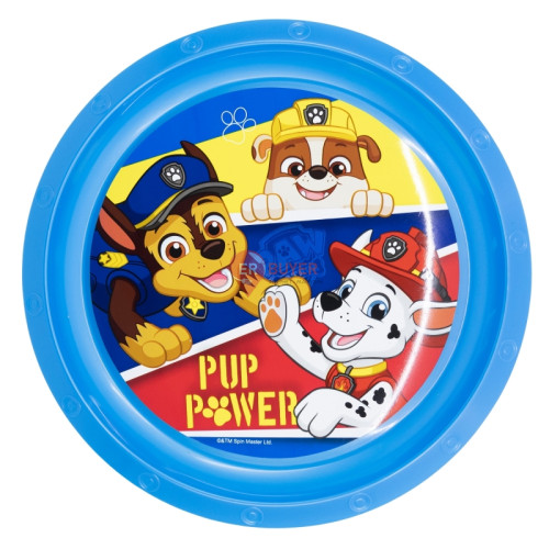 Тарілка дитяча пластикова 21,5х21,5х1,9 см Stor Paw Patrol (74612)