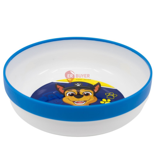 Дитяча пластикова миска ‎14x14x4,6 см Stor Paw Patrol (74691)