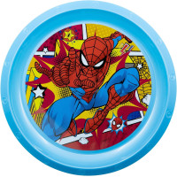 Тарелка детская пластиковая 21,5х21,5х1,9 см Stor Spider-Man (74712)