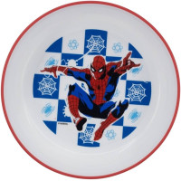 Детская пластиковая миска ‎14x14x4,6 см Stor Spider-Man (74791)