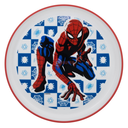 Дитяча пластикова миска ‎19,6x19,6x2,5 см Stor Spider-Man (74792)