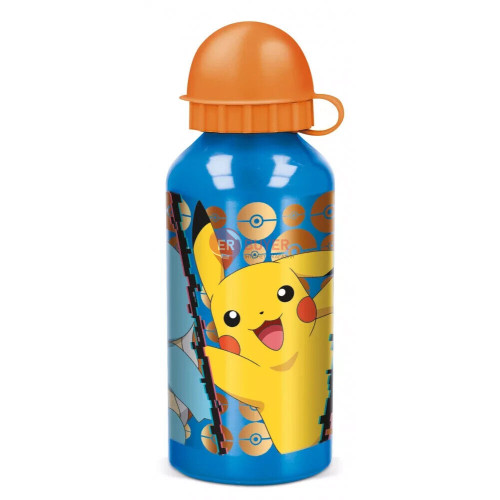 Бутылка алюминиевая детская 400 мл Stor Pokemon (08034)