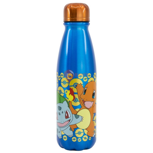 Бутылка алюминиевая детская 600 мл Stor Pokemon (08039)