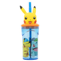 Стакан для детей с трубочкой 360 мл Stor Pokemon (08066)