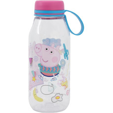 Бутылка для воды с силиконовой ручкой 460 мл Stor Peppa Pig (15538)