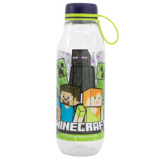 Бутылка для воды с силиконовой ручкой 650 мл Stor Minecraft (40483)