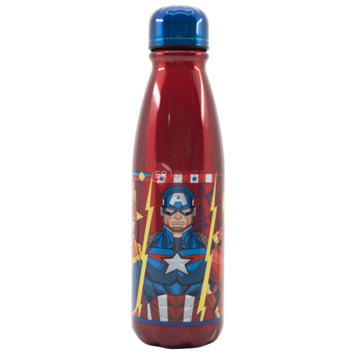 Бутылка алюминиевая детская 600 мл Stor Avengers (74140)