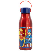 Бутылка для воды алюминиевая с силиконовой ручкой 760 мл Stor Avengers (74161)