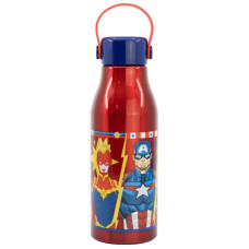 Бутылка для воды алюминиевая с силиконовой ручкой 760 мл Stor Avengers (74161)