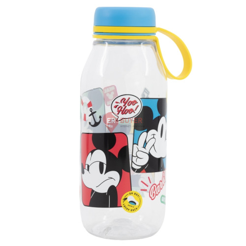 Бутылка для воды с силиконовой ручкой 460 мл Stor Mickey Mouse (74382)