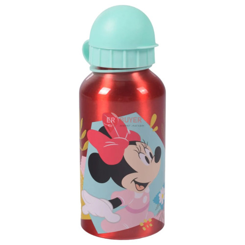 Бутылка алюминиевая детская 400 мл Stor Minnie Mouse (74434)