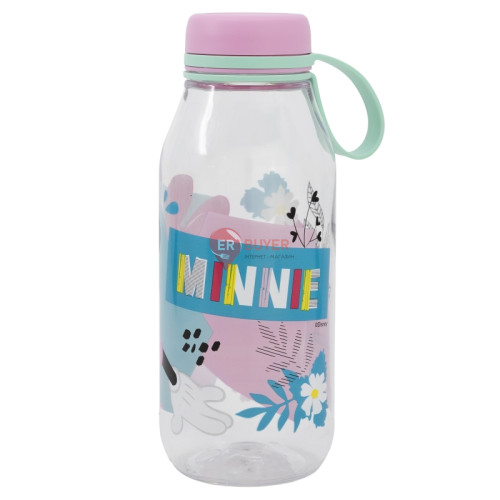 Бутылка для воды с силиконовой ручкой 460 мл Stor Minnie Mouse (74482)