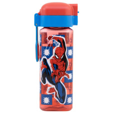 Бутылка квадратная для воды детская 550 мл Stor Spider-Man (74702)