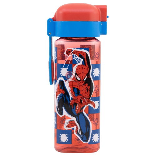 Бутылка квадратная для воды детская 550 мл Stor Spider-Man (74702)