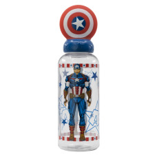 Бутылка пластиковая детская 560 мл Stor Avengers Captain America (74851)