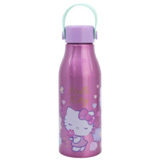 Бутылка для воды алюминиевая с силиконовой ручкой 760 мл Stor Hello Kitty (81761)