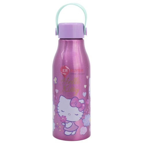 Бутылка для воды алюминиевая с силиконовой ручкой 760 мл Stor Hello Kitty (81761)