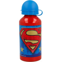 Бутылка алюминиевая детская 400 мл Stor Superman (85634)