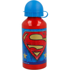 Бутылка алюминиевая детская 400 мл Stor Superman (85634)